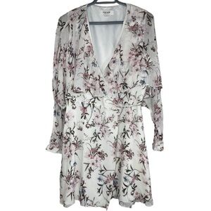 Ever New Wrap Floral Mini Dress size 6